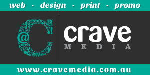 Web · Design · Print · Promo - www.cravemedia.com.au