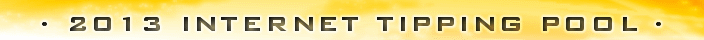 NRL 2013 Internet Tipping Pool